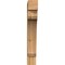 Ekena Millwork Legacy Block Rough Sawn Bracket, Western Red Cedar, 4"W x 20"D x 28"H BKT04X20X28LEC05RWR - alternate 2
